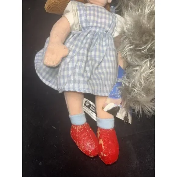 Warner Bros Wizard of Oz Beanies - Set Of 5 Dorothy, Toto, Scarecrow, Lion, Tin - Picture 5 of 10